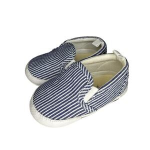 Gap Striped Slip On Shoes Size 12-18 Months